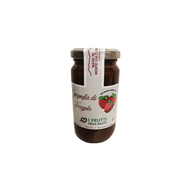 COMPOSTA DI FRAGOLE "I FRUTTI DELLA SALUTE" 220g